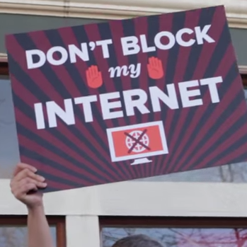 #DontBlockMyInternet Rally